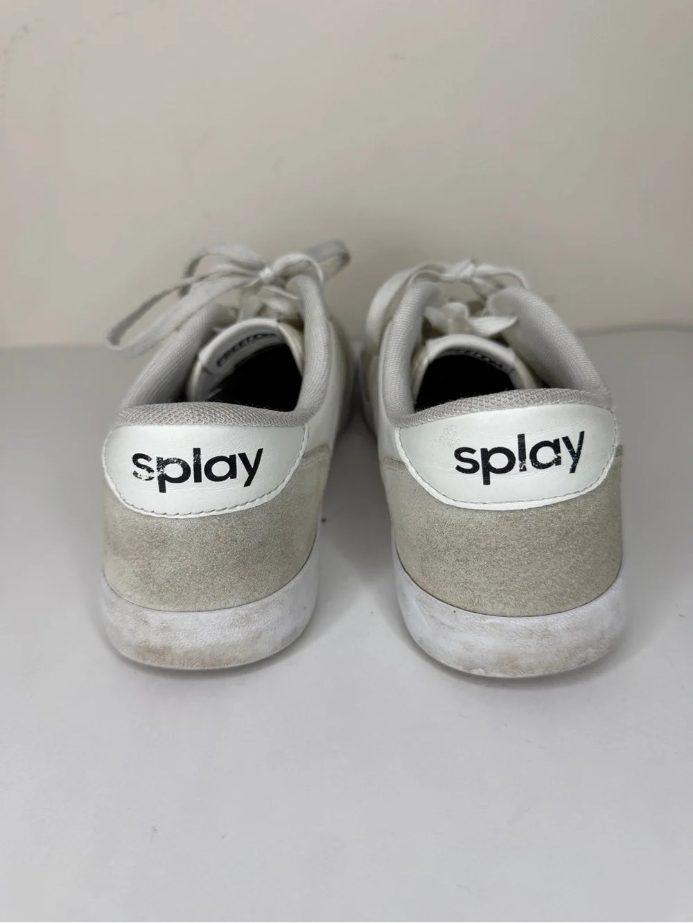 Splay Shoes 101 Graphite Lace Up Low Top Sneakers Retro Barefoot Mens Size 11